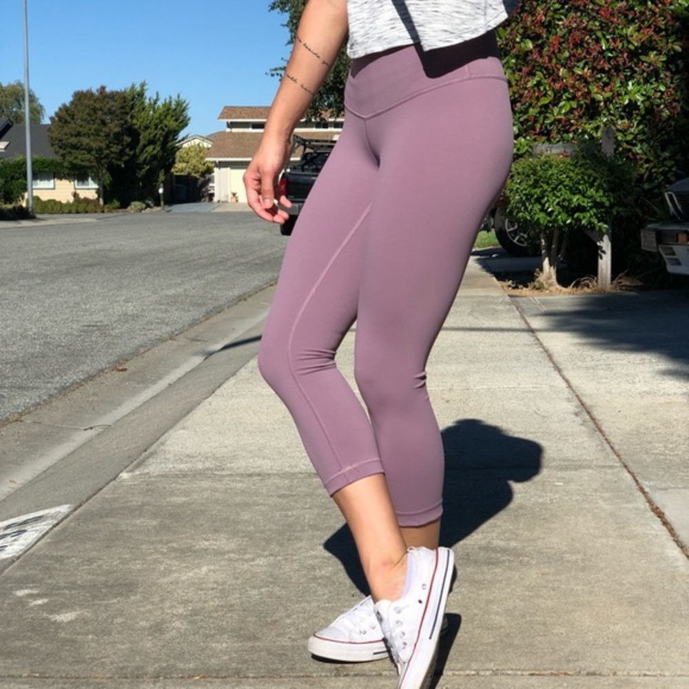 Lululemon Wunder Under Dusty Mauve